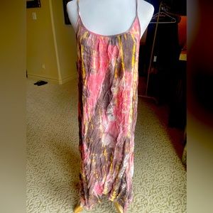 O/S tie dye Love Stitch dress